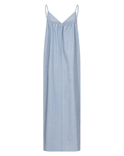 Leveté Room - LR - Lennon 4 Kjole - Blue Cotton